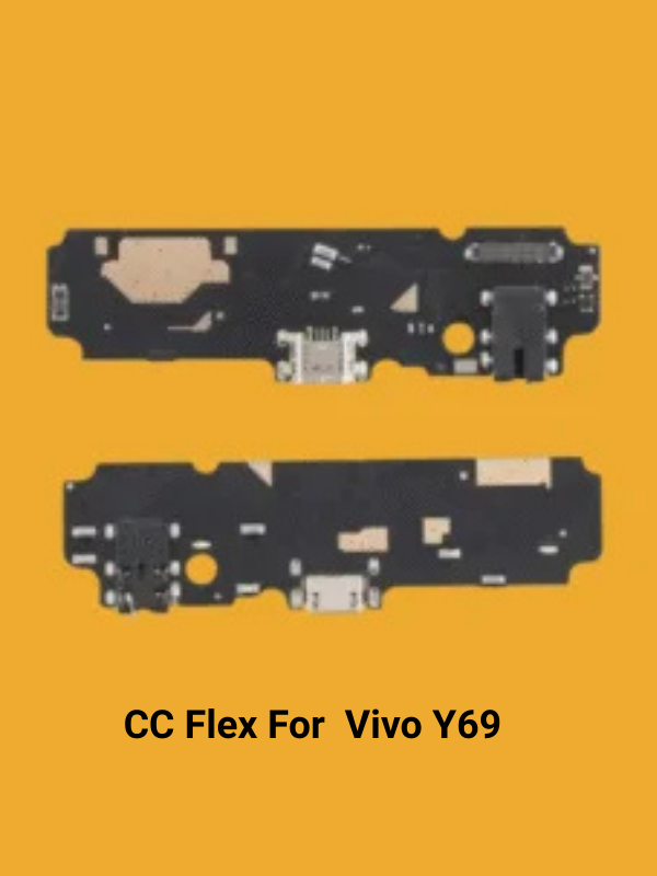 Back Panel For Realme C17 (87) CC Flex For Vivo Y69 - Image 1