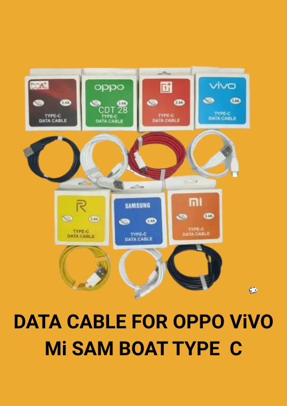CHARGING CONNECTOR OG SAMSUNG J1 (62) DATA CABLE FOR OPPO ViVO Mi SAM BOAT TYPE C - Image 1