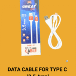 DATA CABLE FOR TYPE C (3.5 Amp)