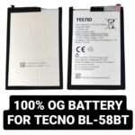 OG Battery BL-58BT For Tecno