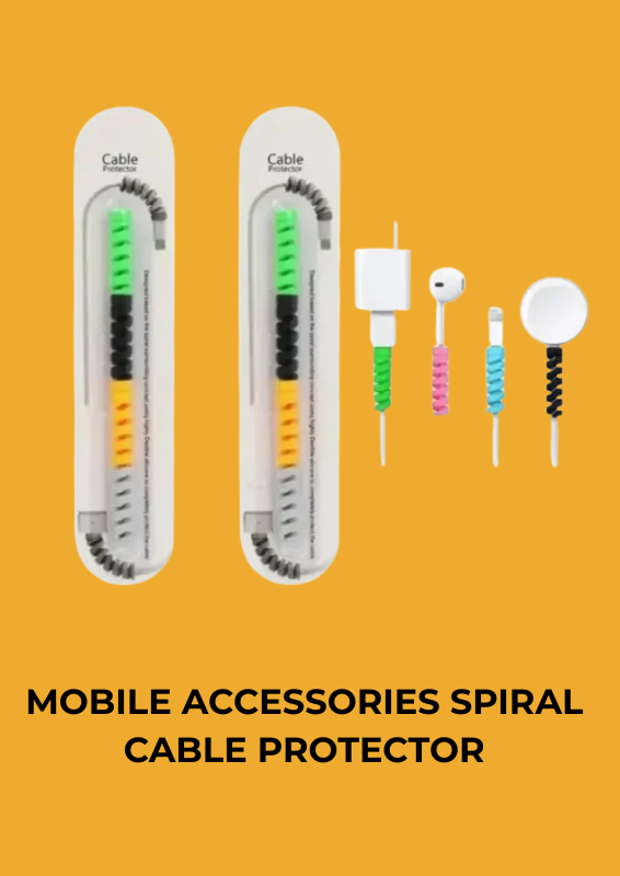 CHARGING CONNECTOR OG SAMSUNG J1 (98) MOBILE ACCESSORIES SPIRAL CABLE PROTECTOR - Image 1