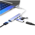 4-in-1 USB Hub – USB 3.0 Ports for Multiple Devices - Image 2