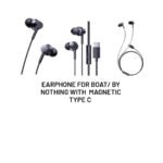 Earphone For Boat/By Nothing With Magnetic Type C
