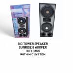 Bluetooth speaker Big Tower Sunrise With Mic System