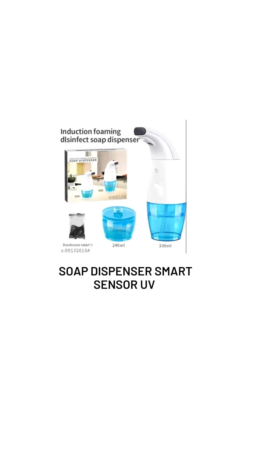 IMG-20260625-WA0147 Gadgets Soap Dispenser Smart Sensor UV Disinfection - Image 1
